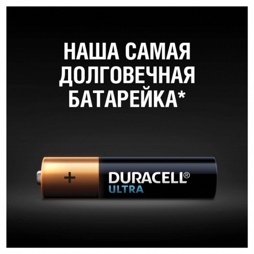 Батарейки алкалиновые Duracell Ultra Power LR03 (AAA) 8 шт фото 5